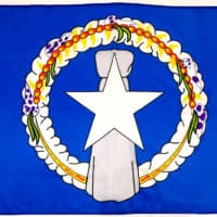 Northern Mariana Islands Flag - Grommets