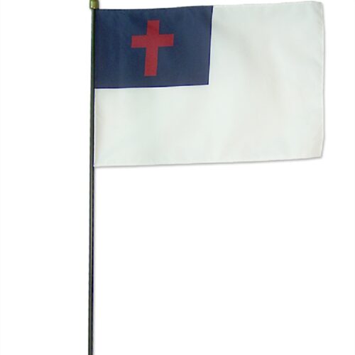 Christian Flag Mounted Finish