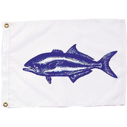 Bluefish Flag Grommets Finish