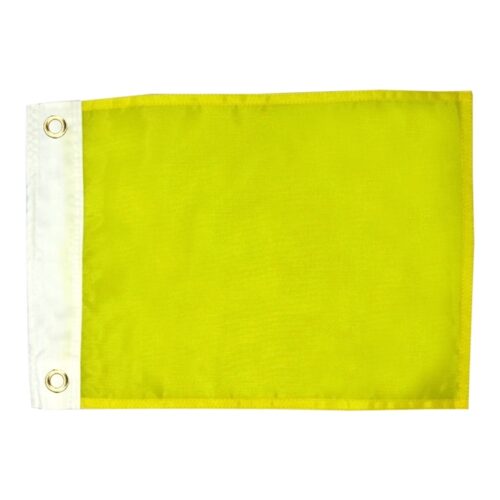 Quarantine Flag Grommets Finish