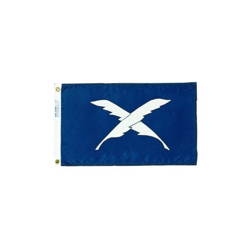 Secretary Flag Grommets Finish