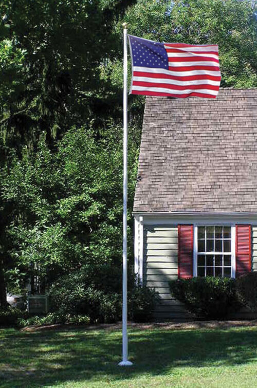 Villager 3 Alliance Flagpole