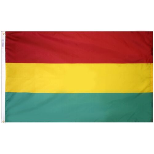 Nylon Bolivia Civil Flag Grommets Finish