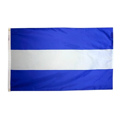 Nylon Nicaragua Civil Flag Grommets Finish