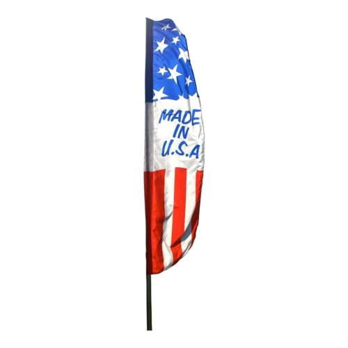 Made in USA Feather Flag