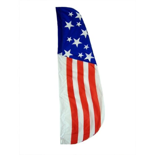 Patriotic Feather Flag