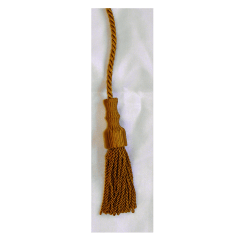 Cord and Tassel Gold set for indoor flagpoles