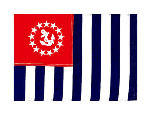 US Power Squadron Flag Grommets Finish