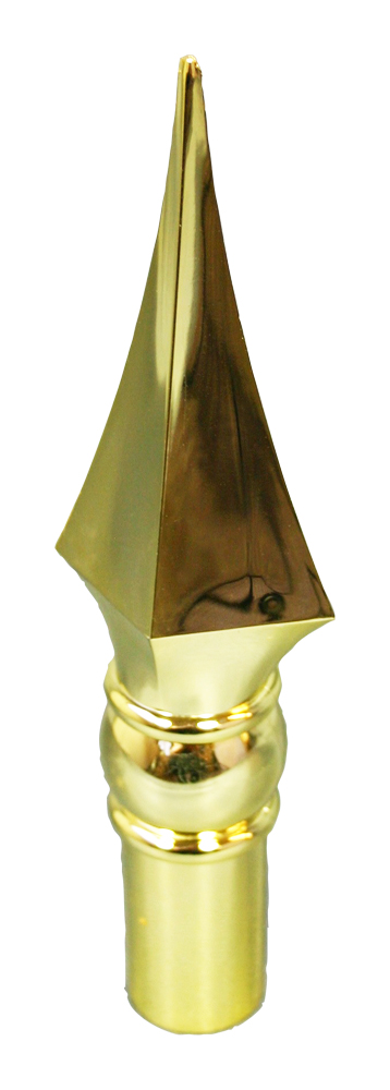 Plastic Fancy Spear Gold