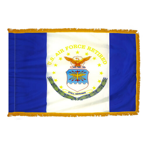 USAF Retired Flag Fringe Finish