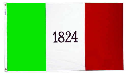 1824 Alamo Flag Grommets Finish