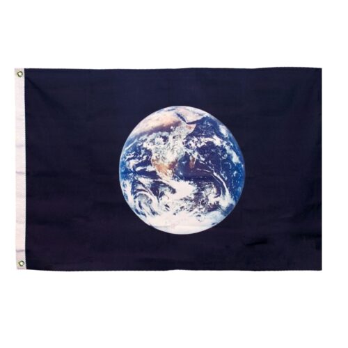 Earth Flag Grommets Finish