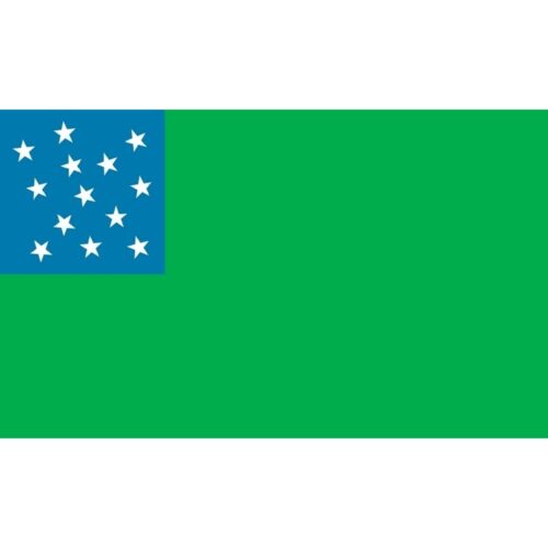 Green Mountain Boys Flag Grommets Finish