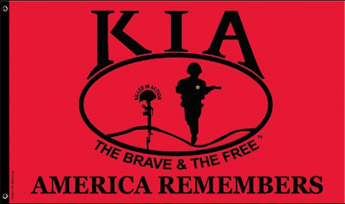 KIA Honor Flag Grommets Finish