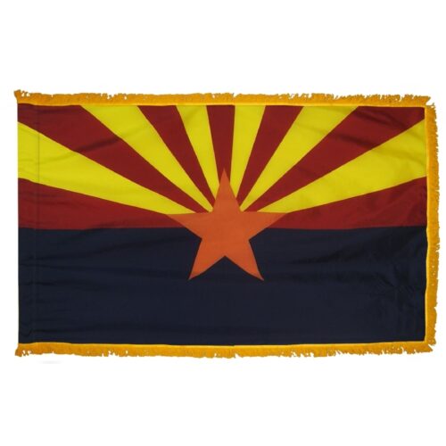 Arizona Flag Fringe Finish