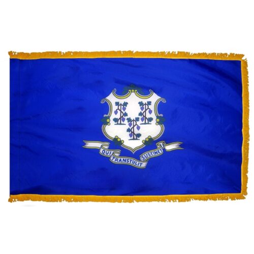 Connecticut Flag Fringe Finish