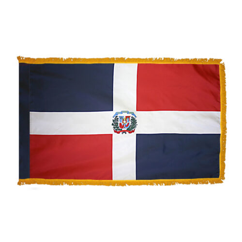 Dominican Republic Government Flag Fringe
