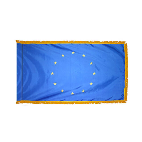 European Union Flag Fringe Finish