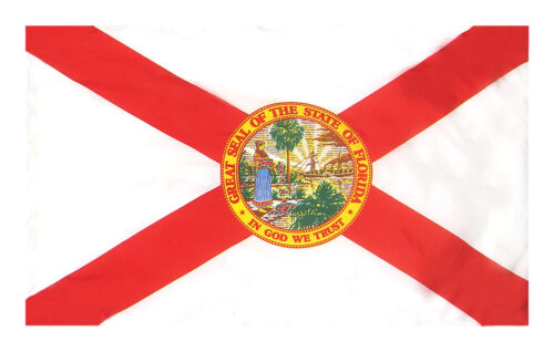 Florida Flag Pole Hem Finish