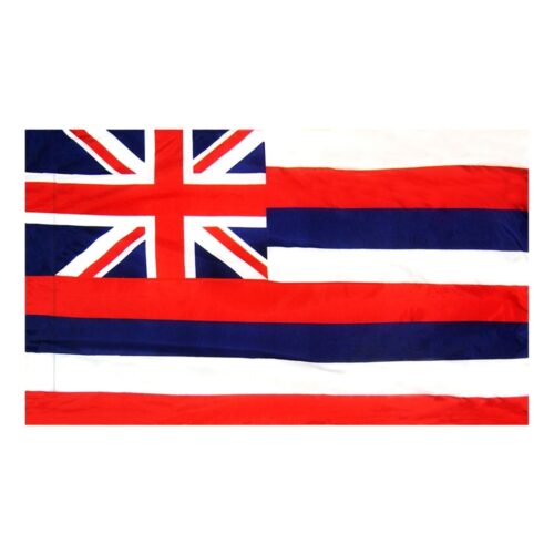 Hawaii Flag Pole Hem Finish