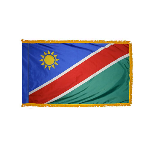 Namibia Flag Fringe Finish