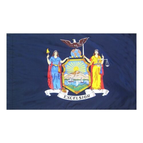 New York Flag Pole Hem Finish