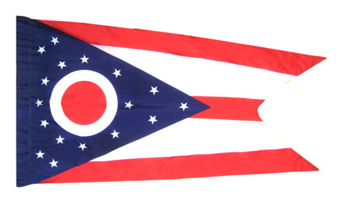 Ohio Flag Pole Hem Finish