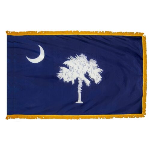 Nylon South Carolina Flag Fringe