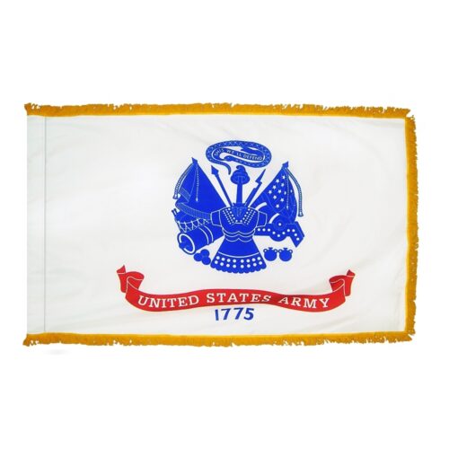 Army Flag Fringe Finish