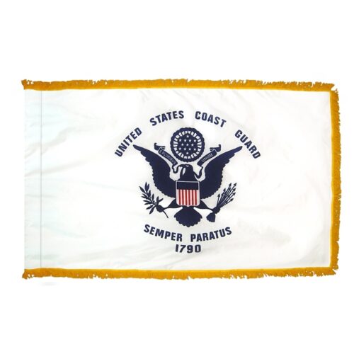 United States Coast Guard Flag Fringe Finish