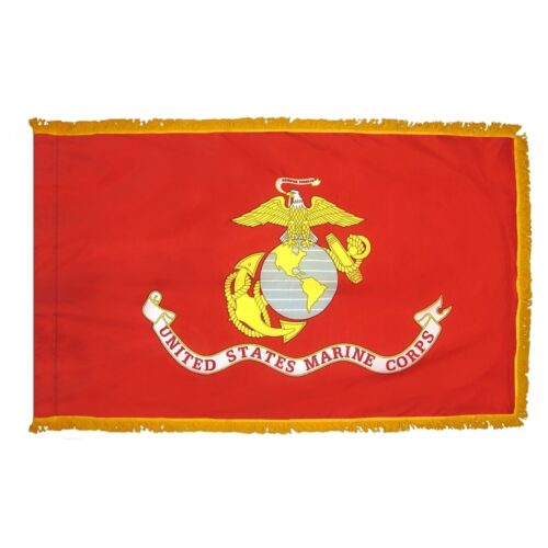 Marine Corps Flag Fringe Finish