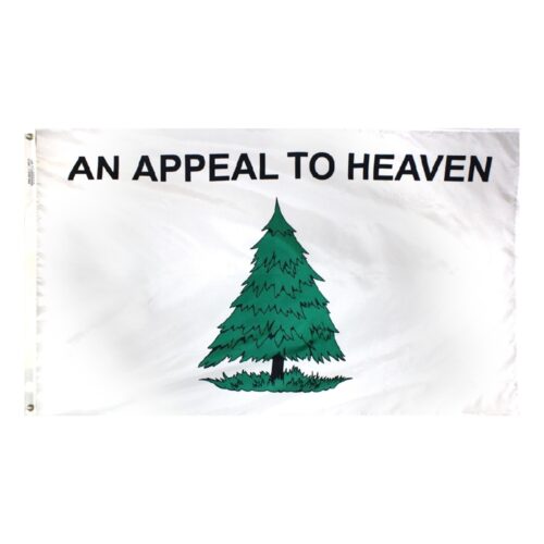 Washington's Cruisers (An Appeal to Heaven) Flag Grommets Finish