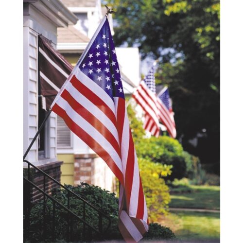 American Flag Flagpole Set