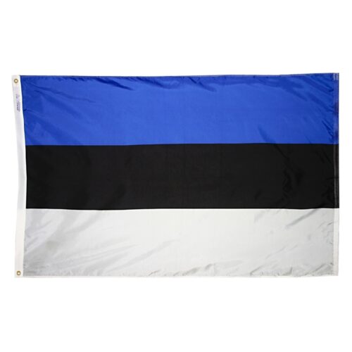 Nylon Estonia Flag Grommets Finish