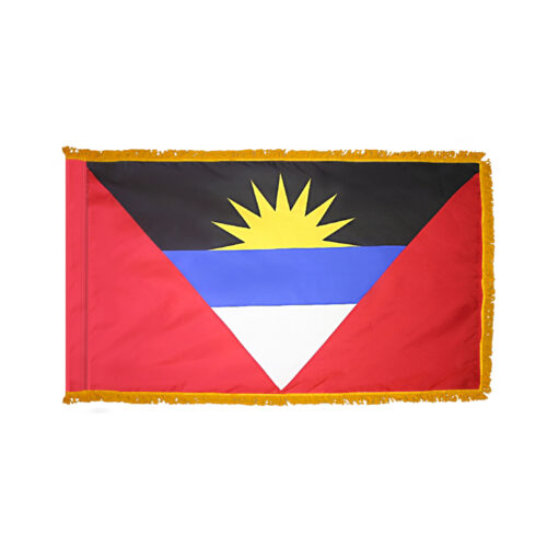 Antigua and Barbuda Flag Fringe Finish