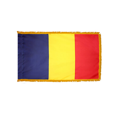 Chad Flag Fringe Finish