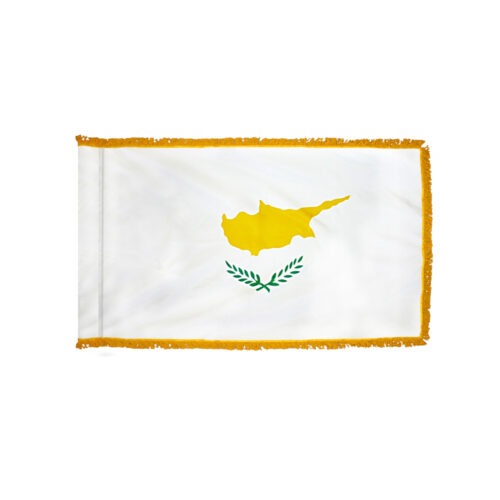 Cyprus Flag Fringe Finish