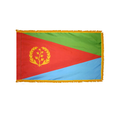 Eritrea Flag Fringe Finish