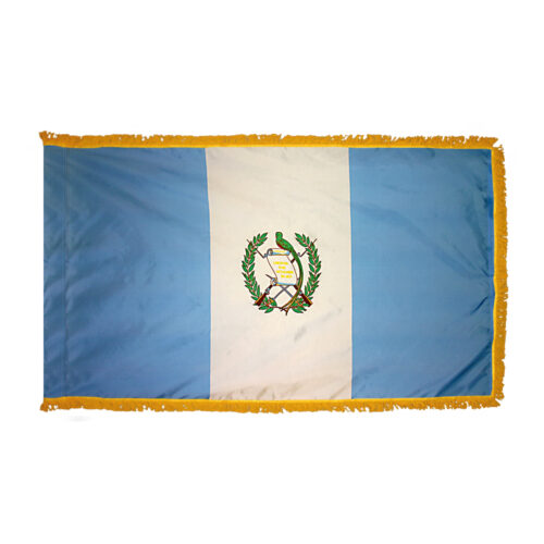 Guatemala Government Flag Fringe Finish