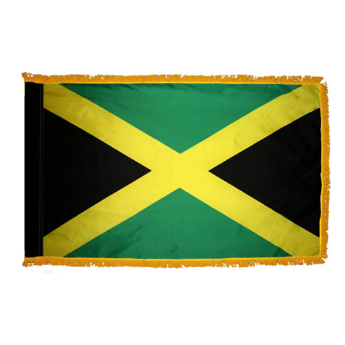 Jamaica Flag Fringe Finish