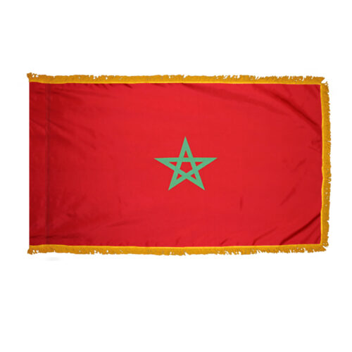 Morocco Flag Fringe Finish