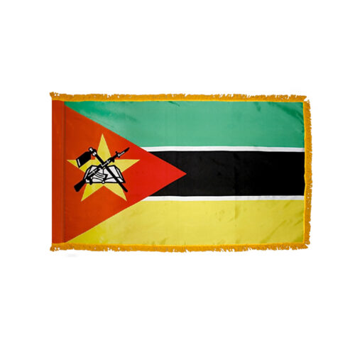 Mozambique Flag Fringe Finish