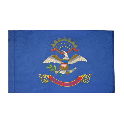 North Dakota Flag Pole Hem Finish