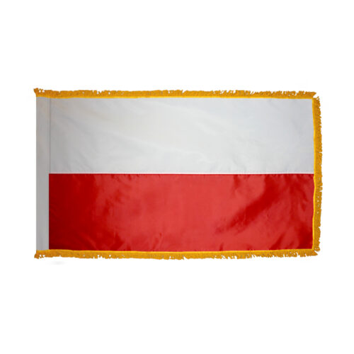 Nylon Poland Flag Fringe