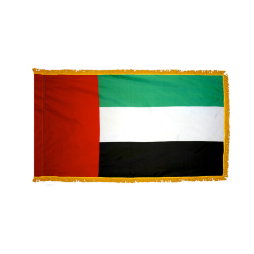 Premium United Arab Emirates Flag Fringe Finish