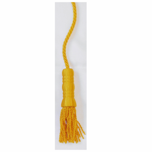 Cord and Tassel Golden Yellowset for indoor flagpoles