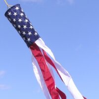 6 Stripe American Flag - Windsock