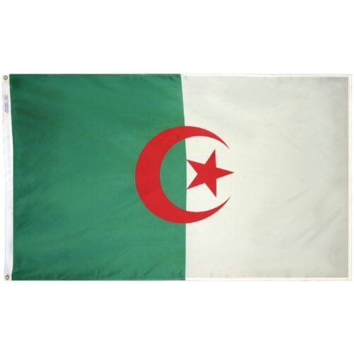 Nylon Algeria Flag Grommets Finish