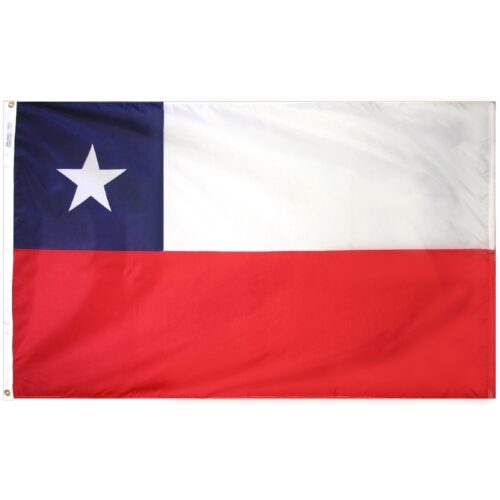 Nylon Chile Flag Grommets Finish