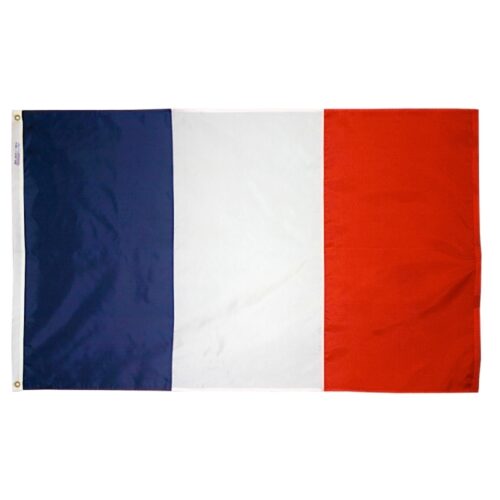 Nylon France Flag Grommets Finish